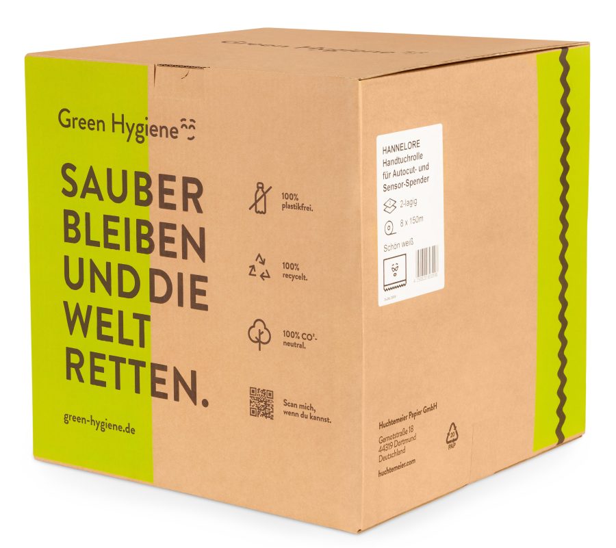 Green Hygiene klimaneutrales Hygienepapier
