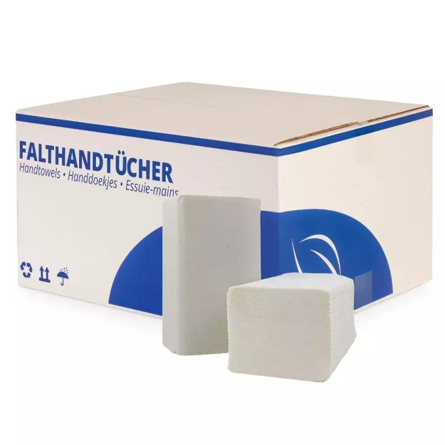 Falthandtücher V-Falz 2 lagig
