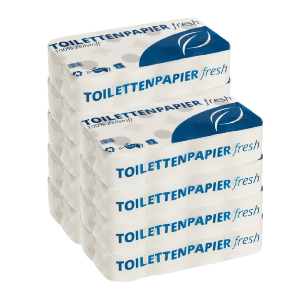 Toilettenpapier Palette