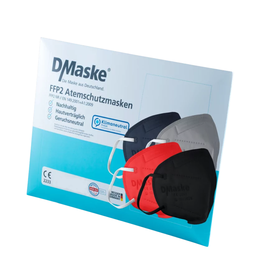 Modell 2 FFP2 Maske in allen farben